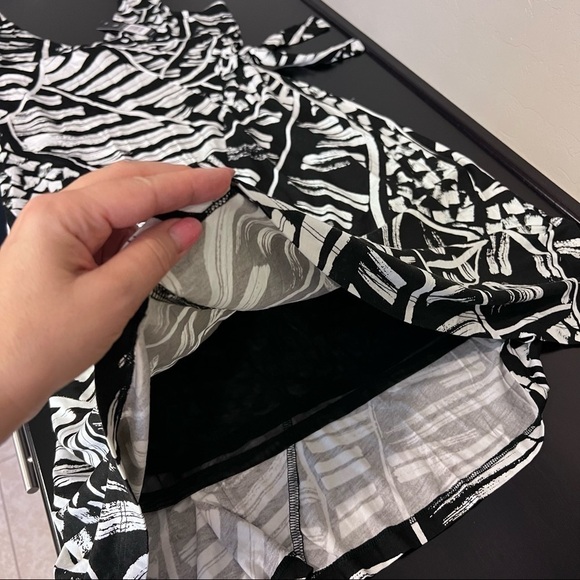 Nik + Zoe MOONLIT Palm dress, sleeveless, black and white, size S NWT - Picture 8 of 13